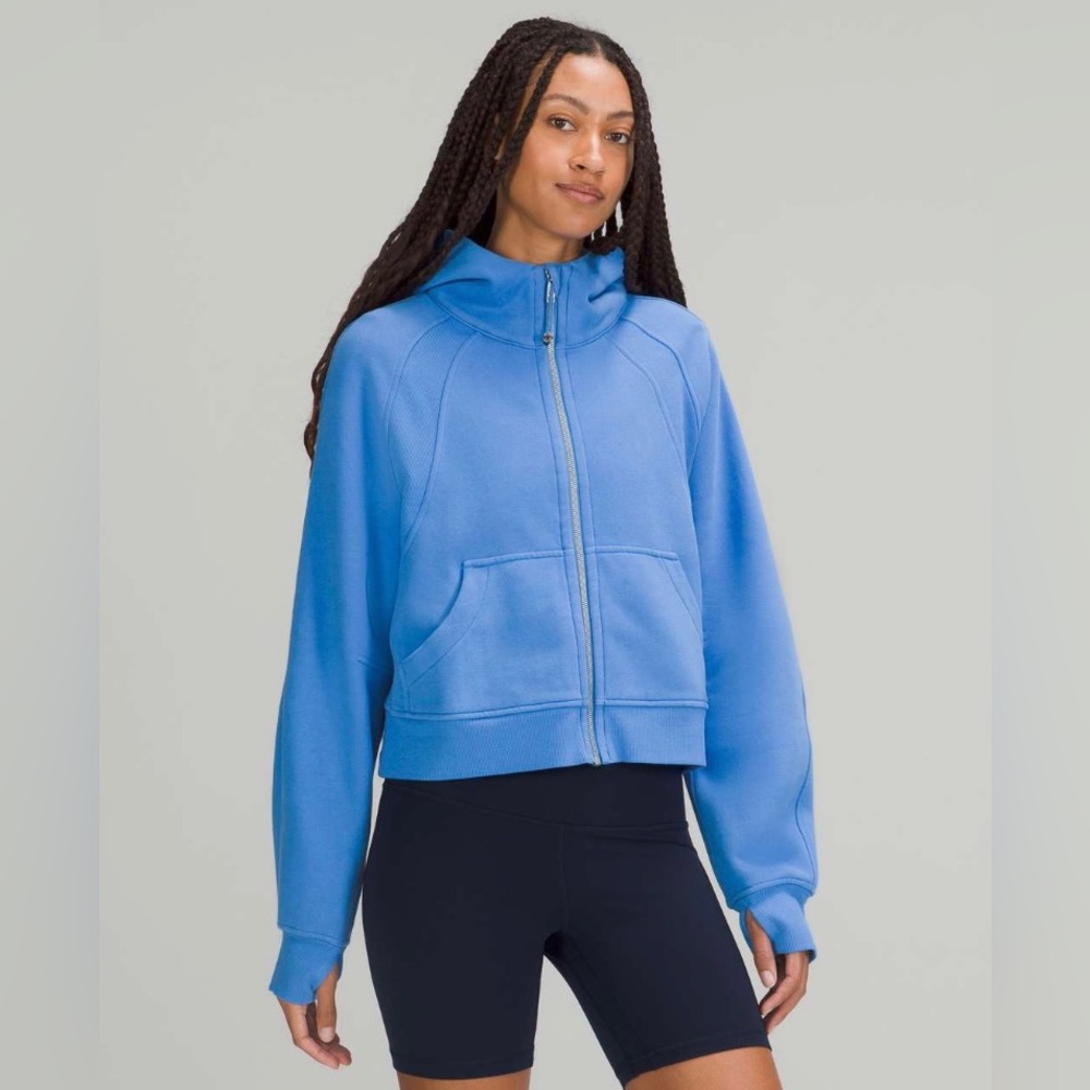 Lululemon Scuba Oversized Full Zip Blue Nile M/L